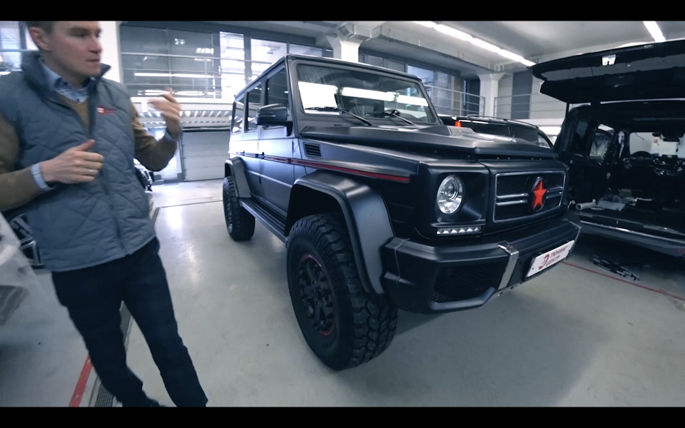 Работа электротонировки, а так же E500 W124 Волчок BRABUS, военный ...