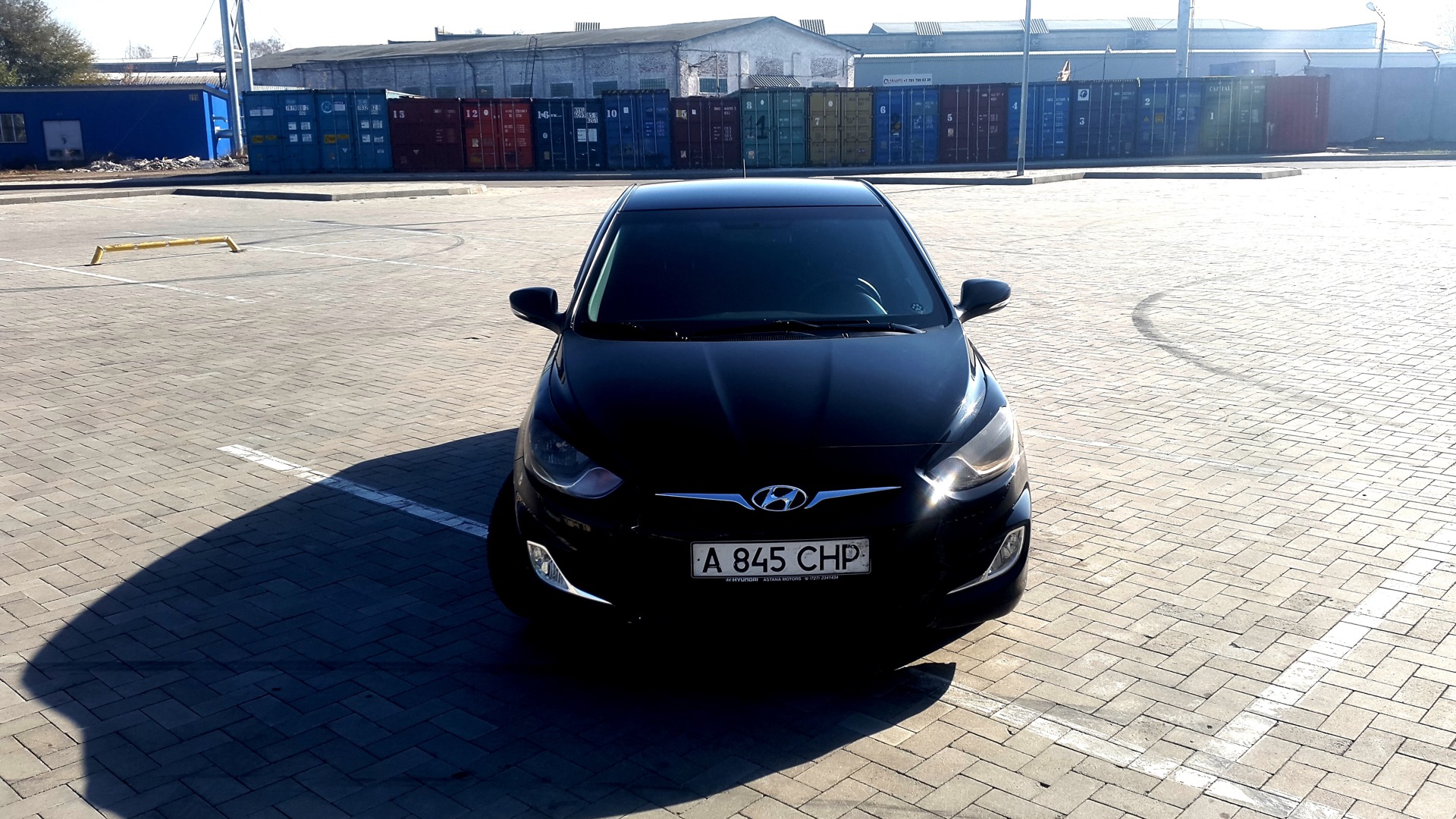 Hyundai Accent (4G) 1.6 бензиновый 2012 | 50^Cent ECOnomisT) на DRIVE2