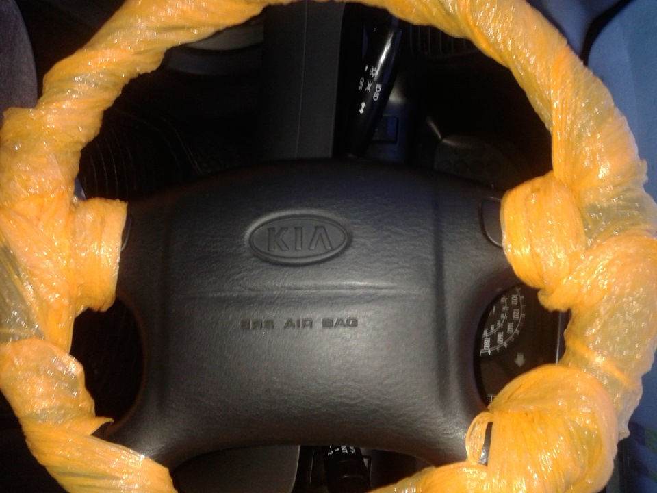 Делаем кожаный руль — KIA Spectra, 1,6 л, 2006 года | стайлинг | DRIVE2
