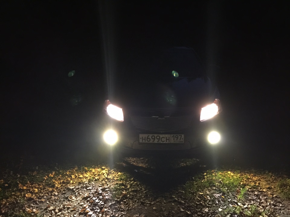 Туманки ксенон 3000к — Chevrolet Cruze Hatchback, 1,8 л, 2011 года ...