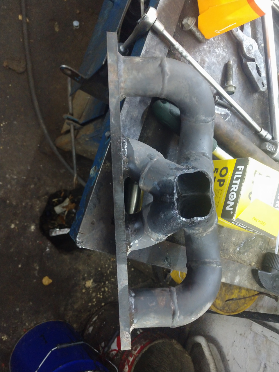 Прогар выпускного коллектора — Lada Vesta CNG, 1,6 л, 2019 года ...