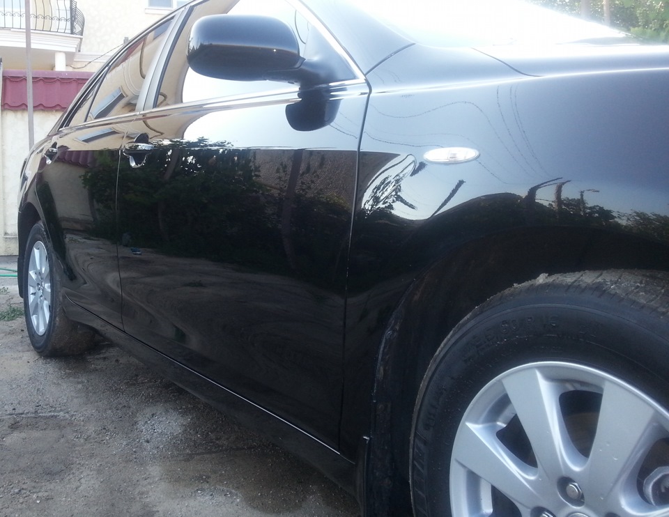 Полировка пастой — Toyota Camry (XV40), 2,4 л, 2007 года | своими ...