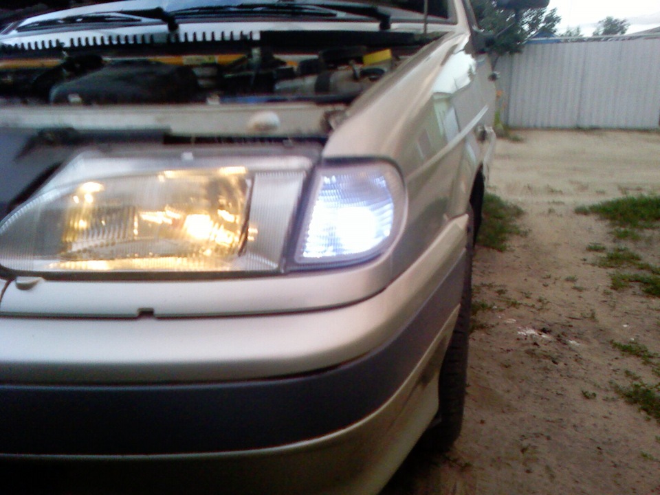 Габариты в поворотники — Lada 2114, 1,6 л, 2007 года | тюнинг | DRIVE2