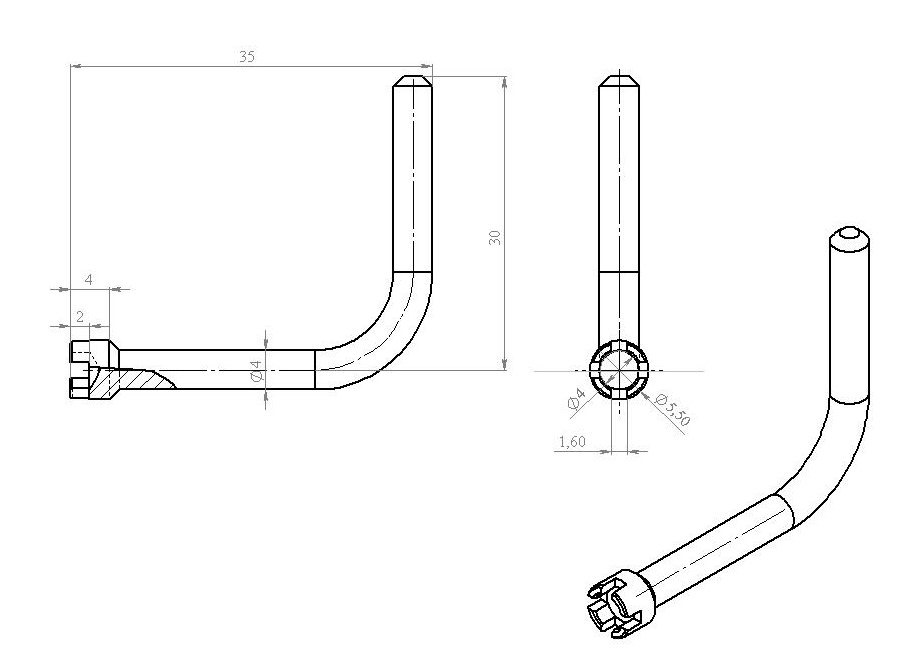 Ключ для регулировки форсунок — Opel Astra J, 1,6 л, 2010 года ...