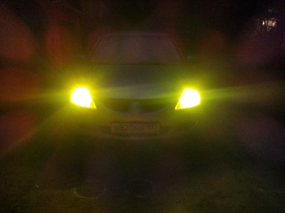 тонировка фар — Mitsubishi Lancer IX, 1,6 л, 2004 года | тюнинг | DRIVE2