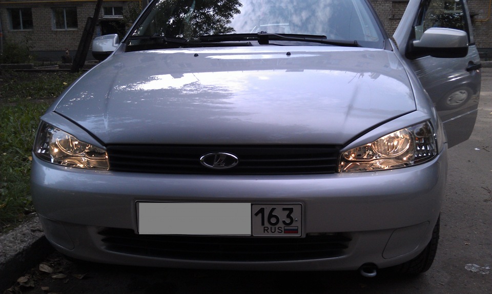 Ближний свет — Lada Калина Хэтчбек (1G), 1,6 л, 2012 года | электроника ...