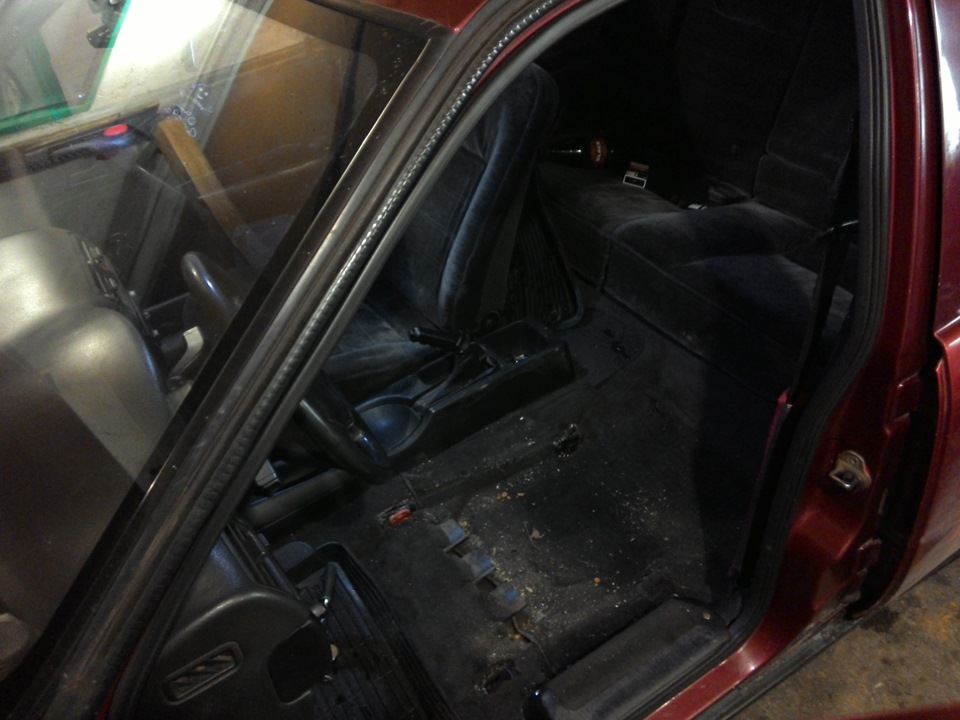 замена прокладки выпускного коллектора и штанов — Opel Vectra A, 2 л ...