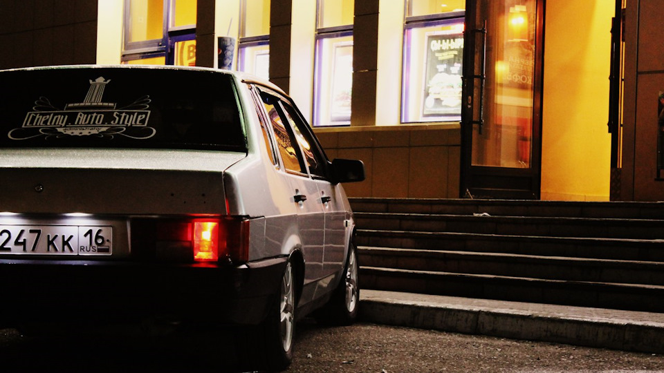 LADA 21099 1.5 бензиновый 2001 | Светло-серебристый метал на DRIVE2