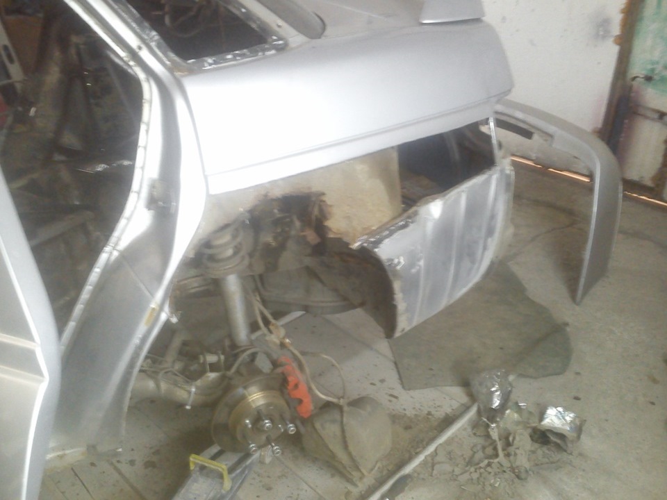 Начинаем ремонт задних арок, крыльев и замена РВО))) Жесть))) СМОТРЕТЬ ...