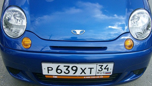 Daewoo Matiz темно синий