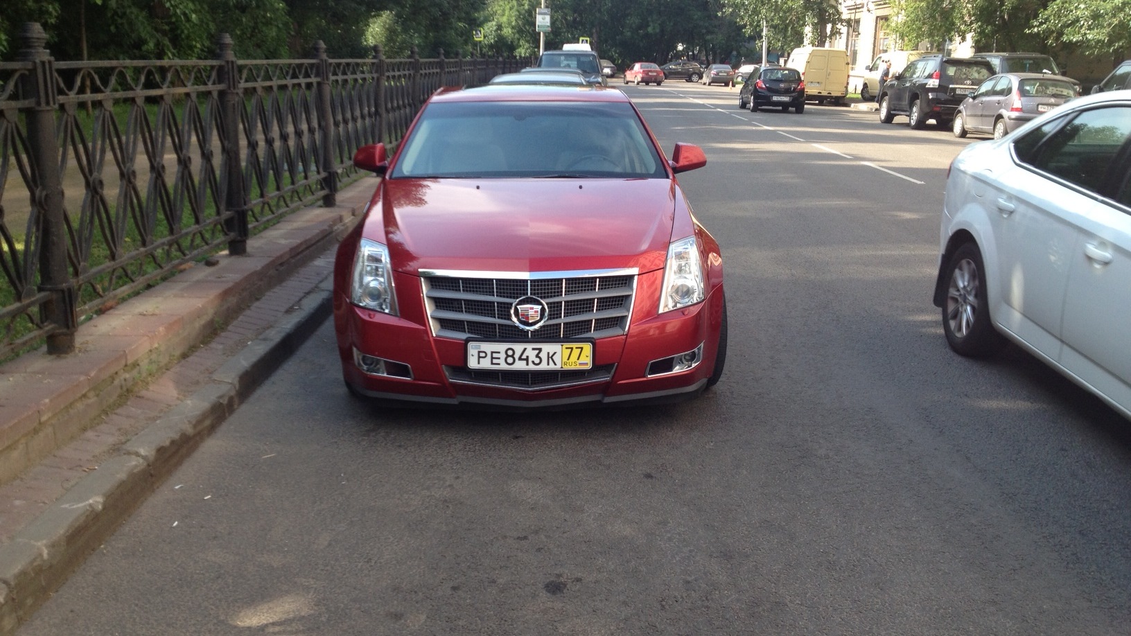 Cadillac CTS (2G) 3.6 бензиновый 2008 | 3.6, AWD Red Bullet на DRIVE2