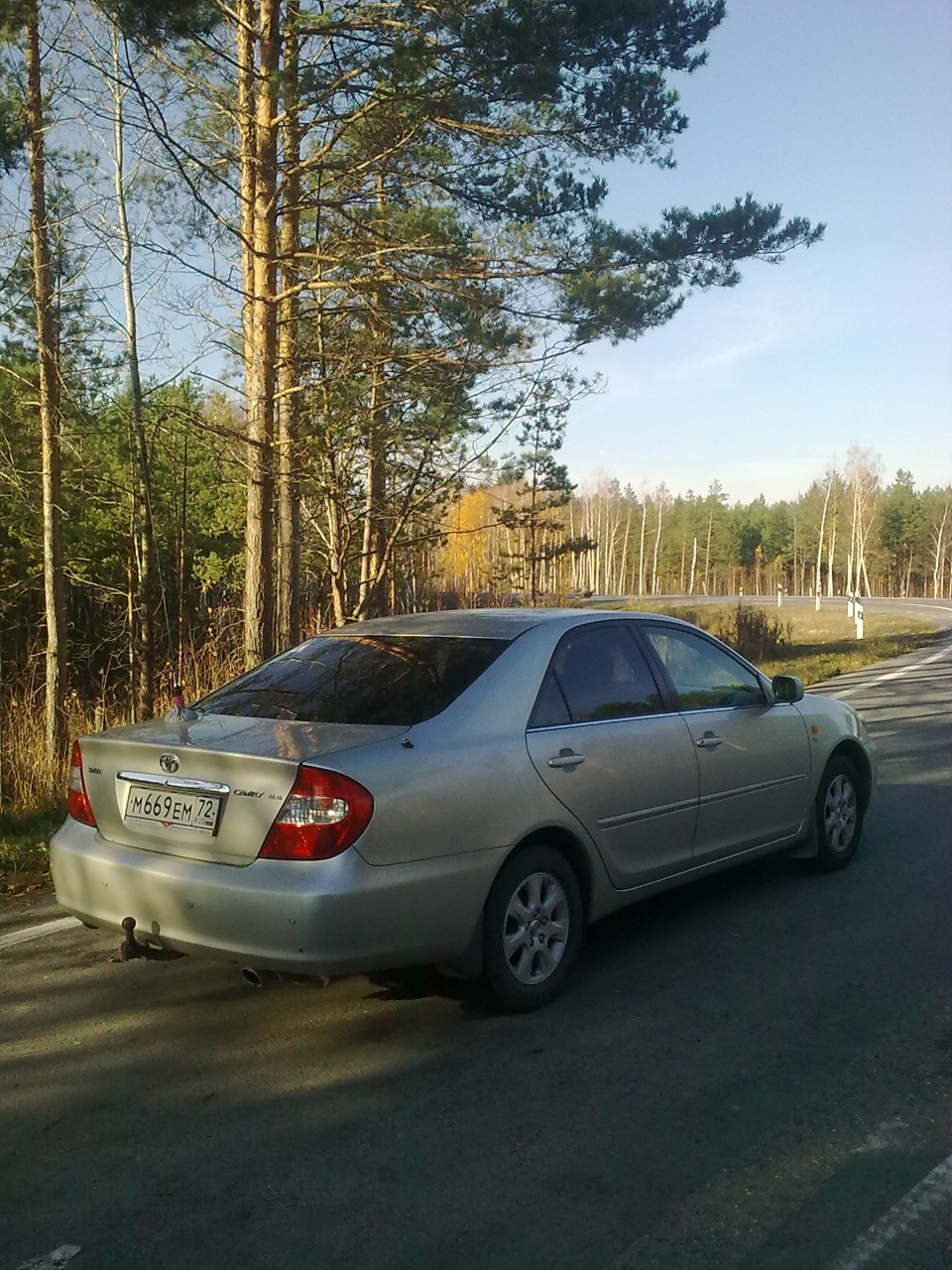 Несколько фото на телефон. — Toyota Camry (XV30), 2,4 л, 2004 года |  фотография | DRIVE2