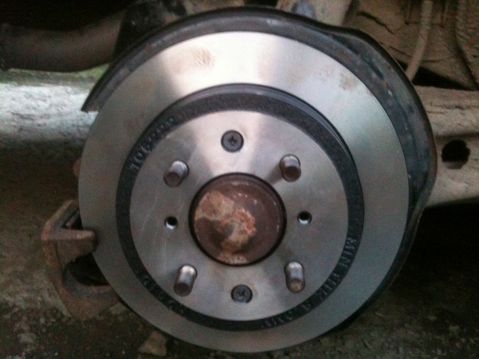 ТО: Поменял тормозные диски и колодки — Honda Integra (DB6-DB9), 1,6 л ...