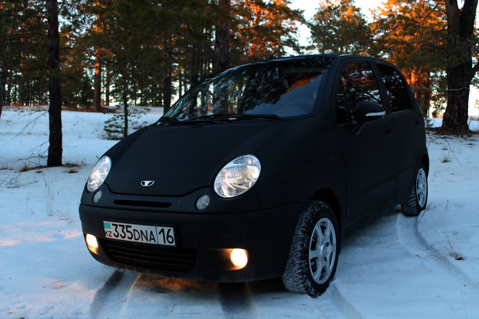 Daewoo Matiz черный