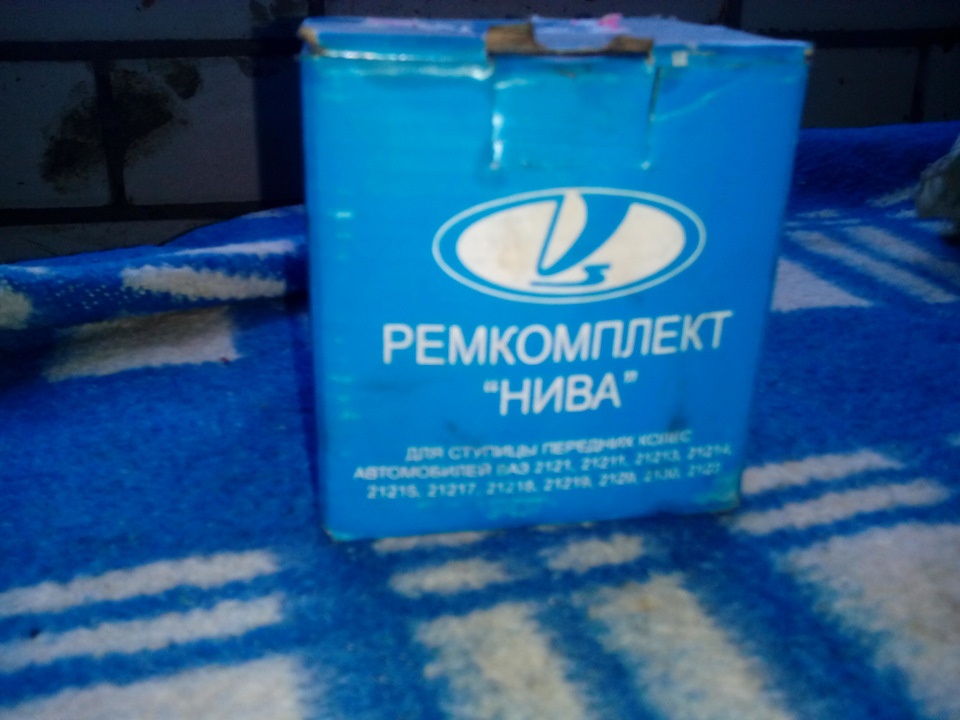 Замена ступичного подшипника переднего правого — Lada 4x4 3D, 1,7 л ...