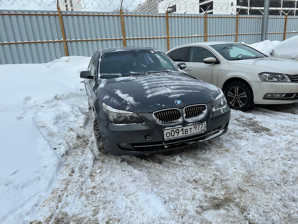 Потек антифриз. Часть 1. — BMW 5 series (E60), 2,5 л, 2007 года ...