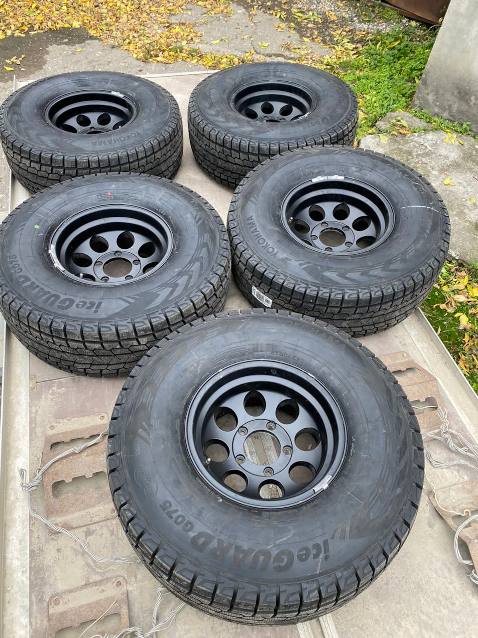 Новые диски и резина — Toyota Land Cruiser 70, 4,2 л, 2012 года ...