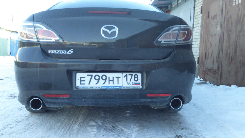 выхлопная система на mazda 6 63дм - DRIVE2