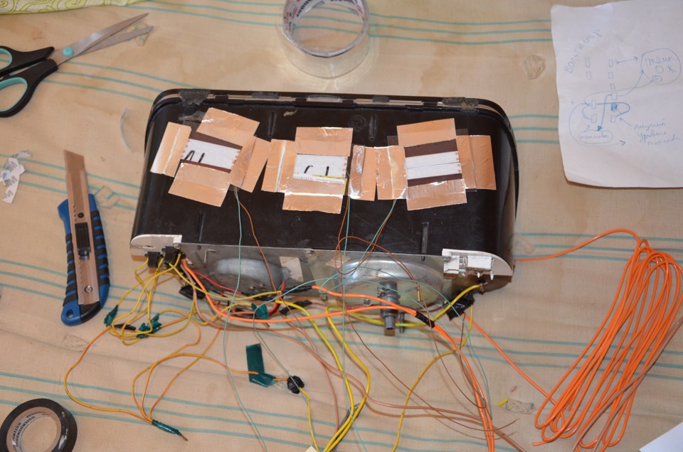 Установка приборной панели от bmw — Lada 2109, 1,6 л, 1988 года ...