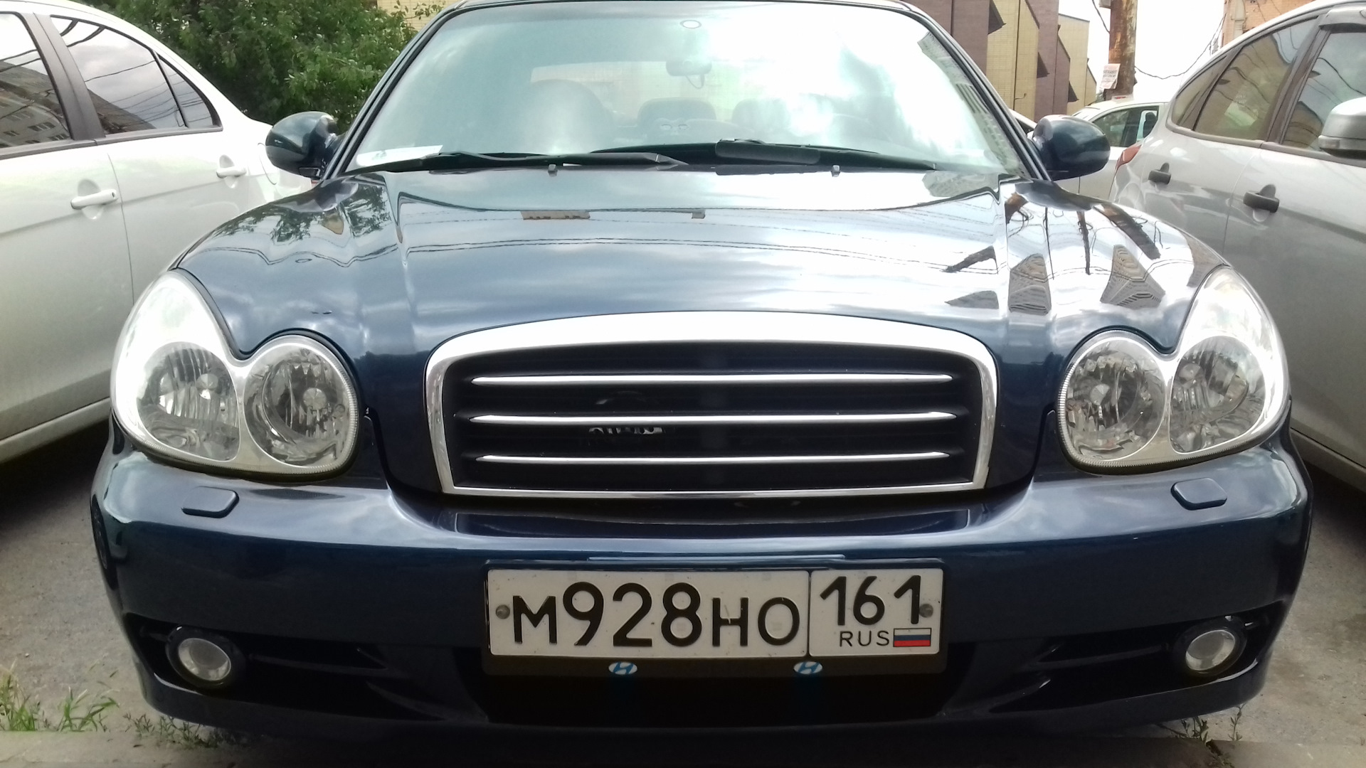 Hyundai Sonata IV (EF) 2.0 бензиновый 2008 | Dark Blue Atlantis на DRIVE2