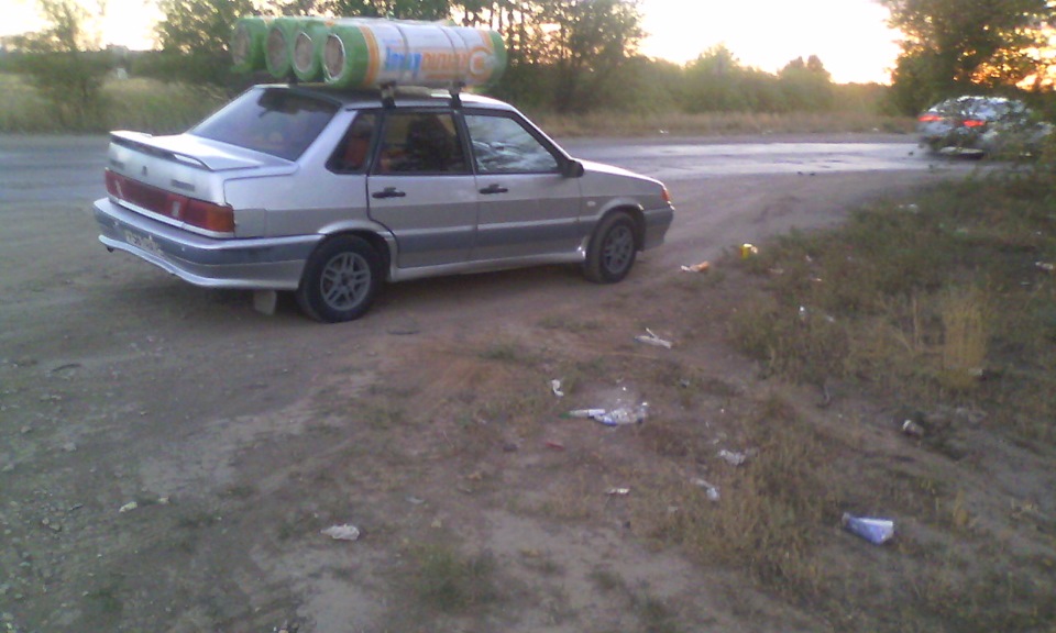 Прикупил литые диски — Lada 2115, 1,5 л, 2002 года | колёсные диски ...