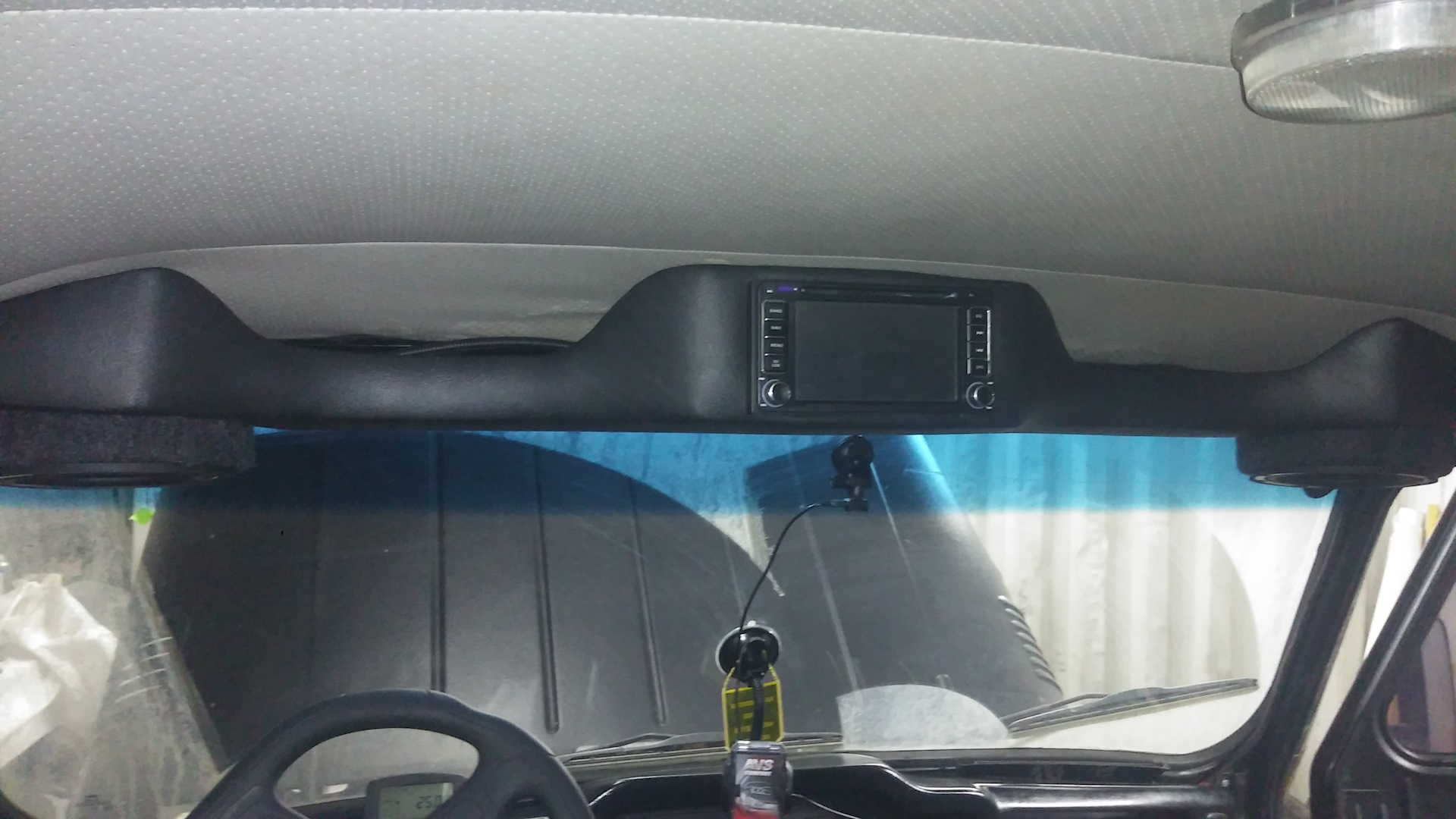 Полка верхняя под магнитолу УАЗ 469 Хантер
