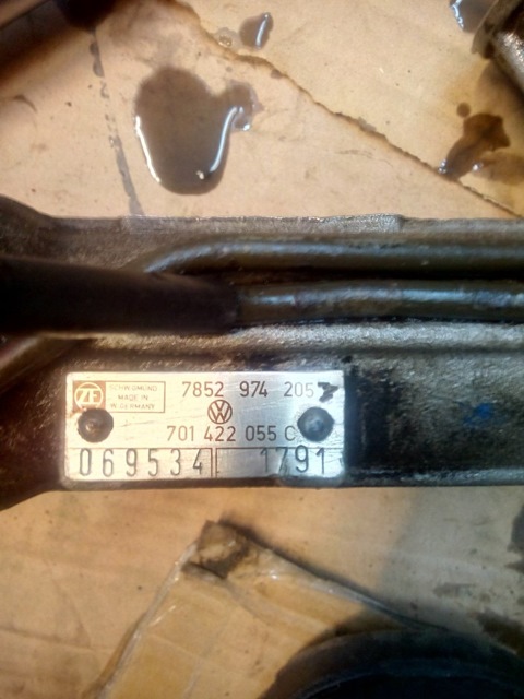 701422055C Рулевая рейка GS VAG | Запчасти на DRIVE2