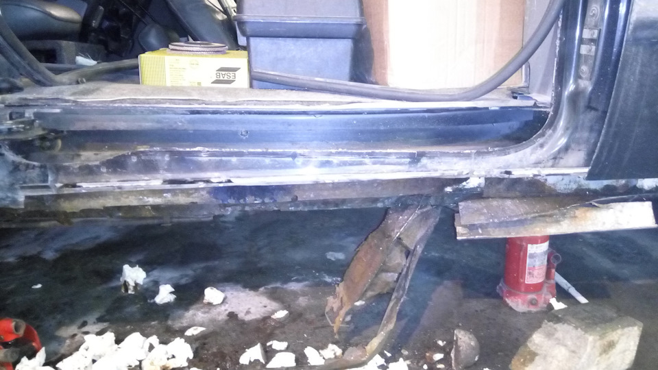 замена порога — DRIVE2