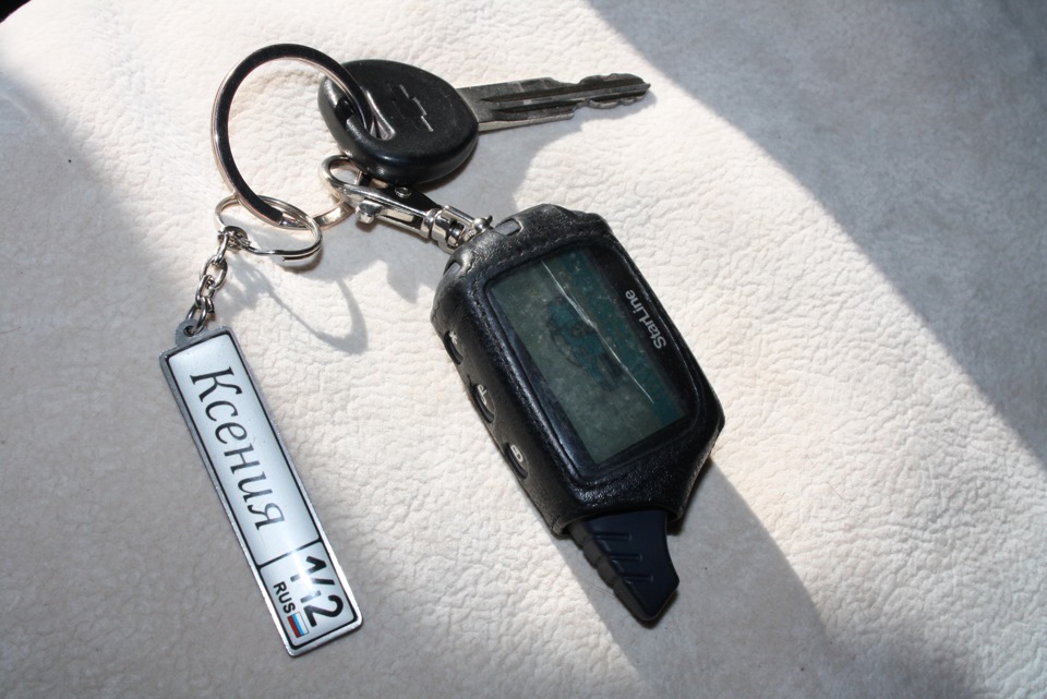 6.Именной брелок для ключей — Chevrolet Lanos, 1,5 л, 2008 года ...