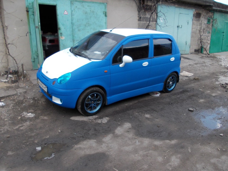 Daewoo Matiz темно синий