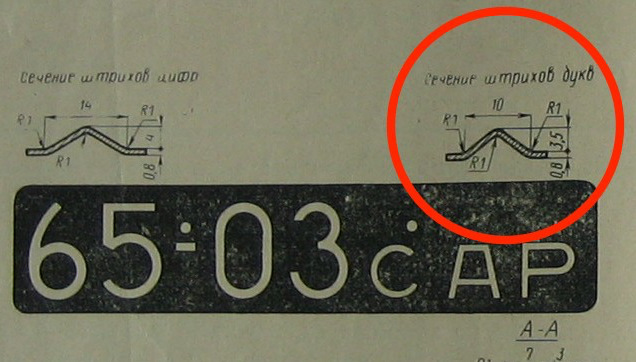 Покраска автомобильного номера