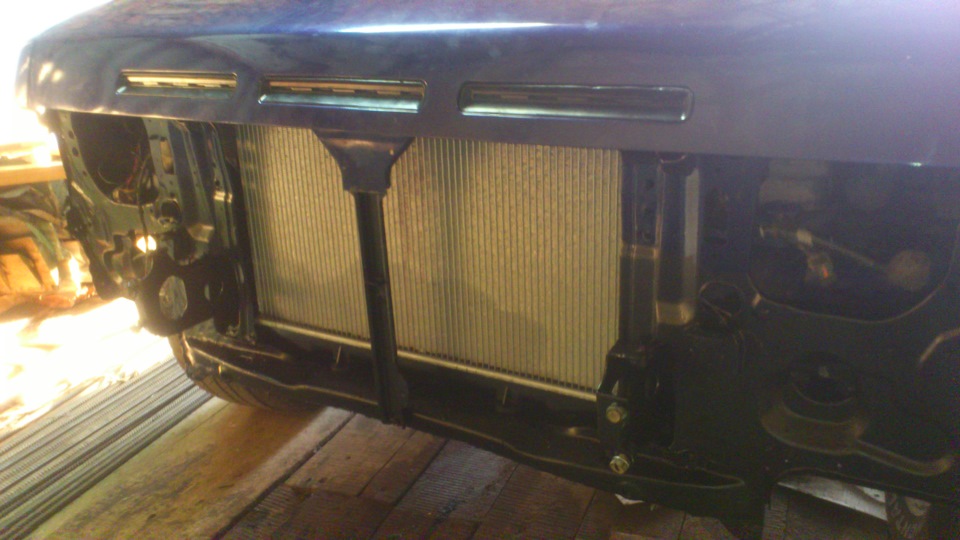 Сборка бензонасоса и радиатор. — Nissan Terrano I, 2,4 л, 1989 года ...