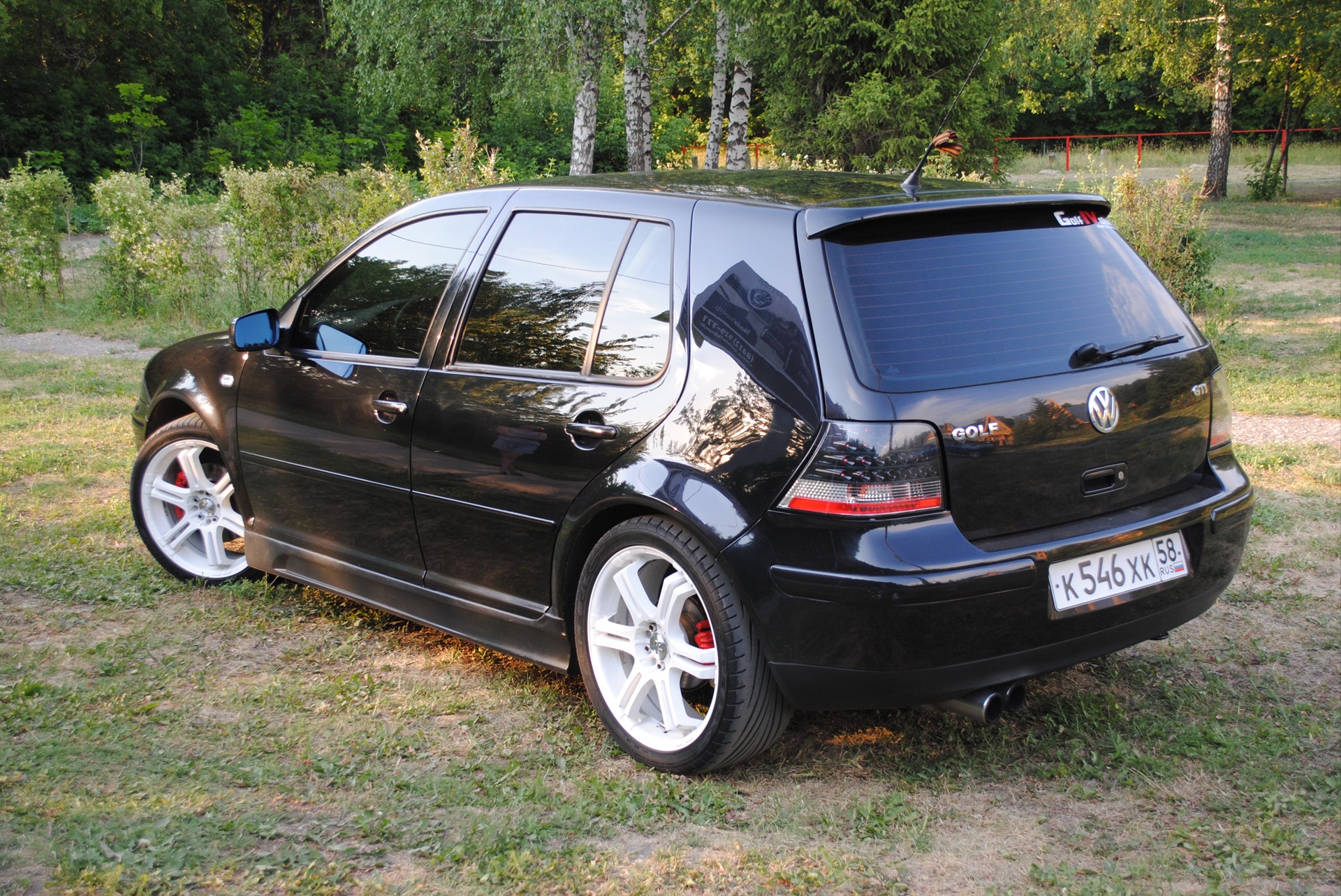небольшой фотосет 26.06.10 — Volkswagen Golf Mk4 GTI, 1,8 л, 1998 года ...