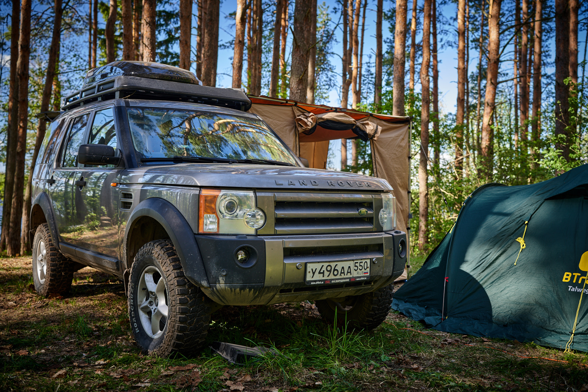 Солнечный Первомай. Белый Городок. — Land Rover Discovery III, 2,7 л, 2008  года | путешествие | DRIVE2