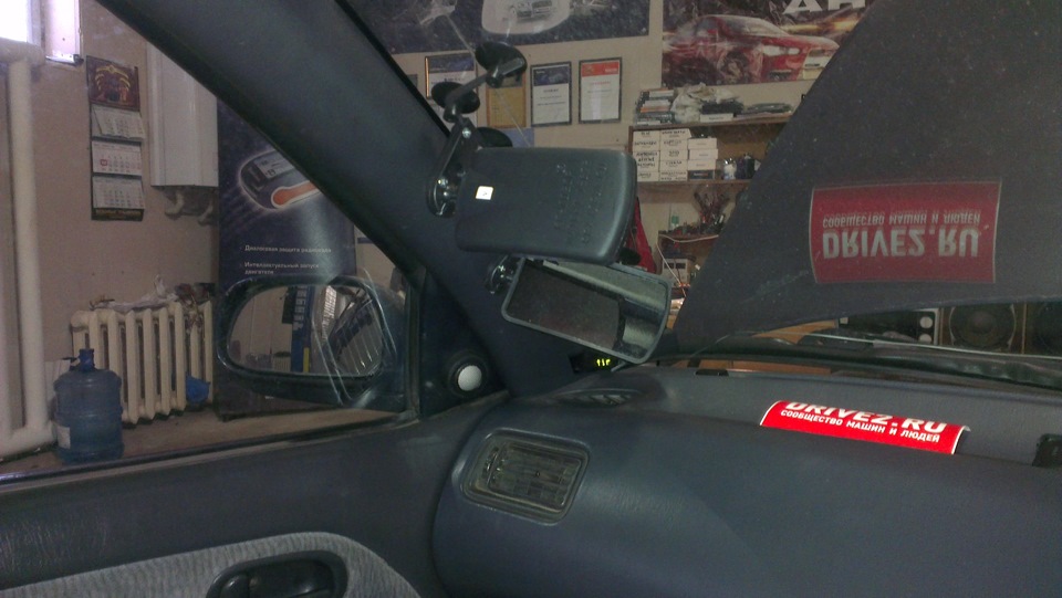 Зеркало обгона — Toyota Sprinter (100), 1,6 л, 1992 года | аксессуары ...