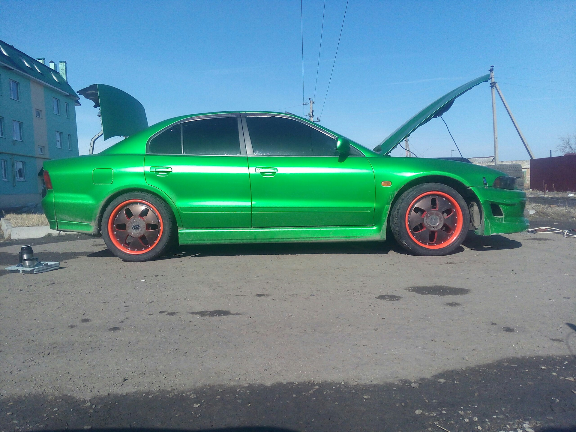 Поготовка к сезону встал на рельсы R18 — Mitsubishi Galant (8G), 1,8 л ...