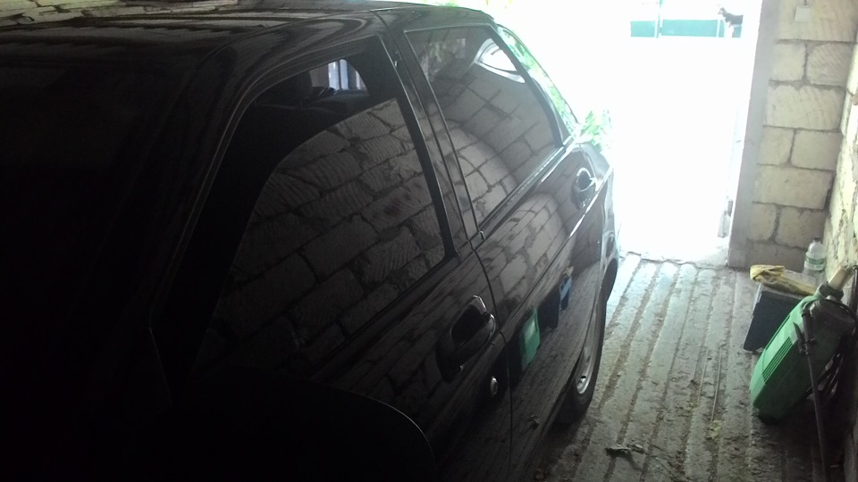 съемная тонировка — Lada Приора седан, 1,6 л, 2011 года | стайлинг | DRIVE2