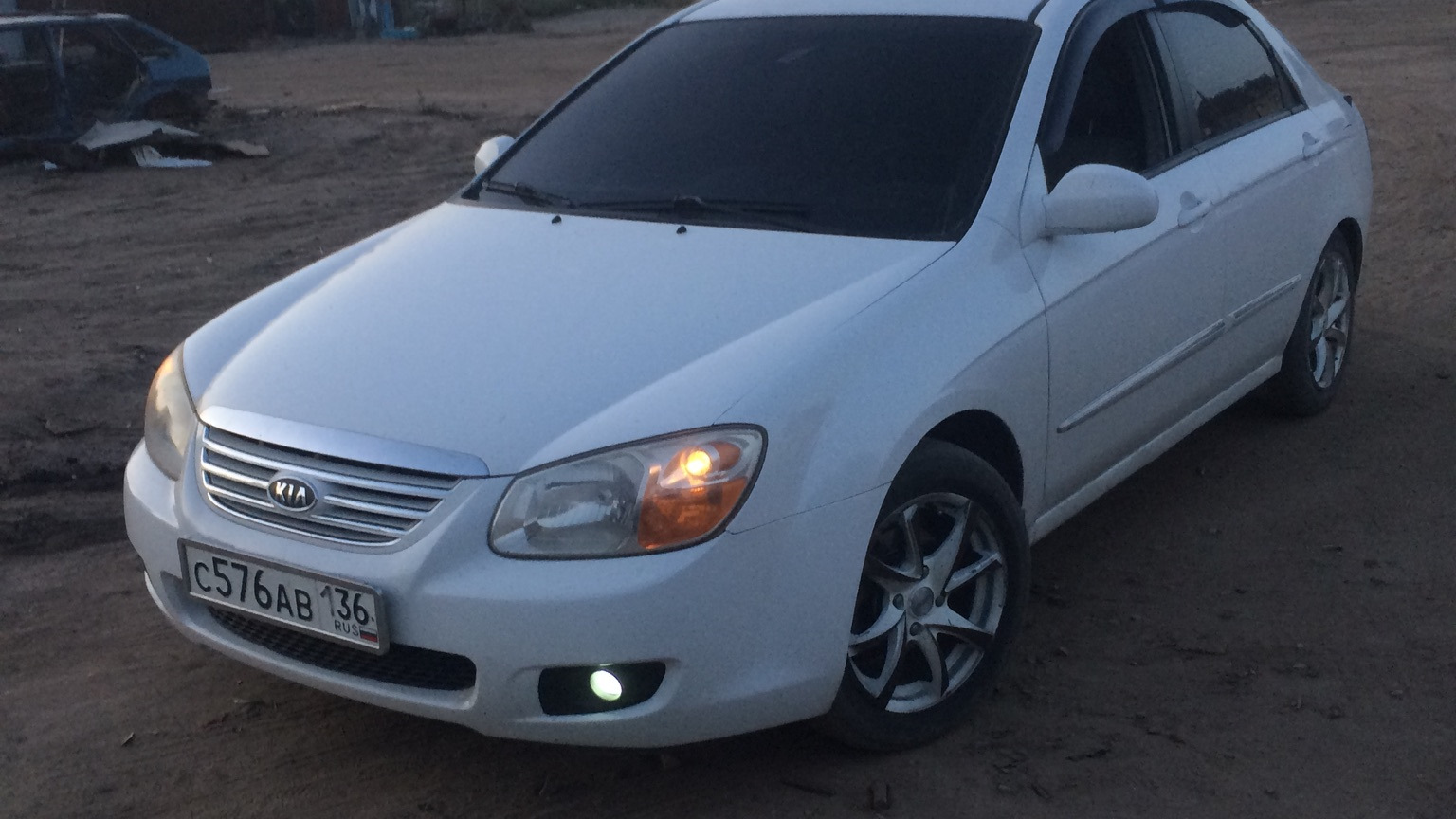 KIA Cerato (1G) 1.6 бензиновый 2008 | Белое облако 😎✌🏽 на DRIVE2