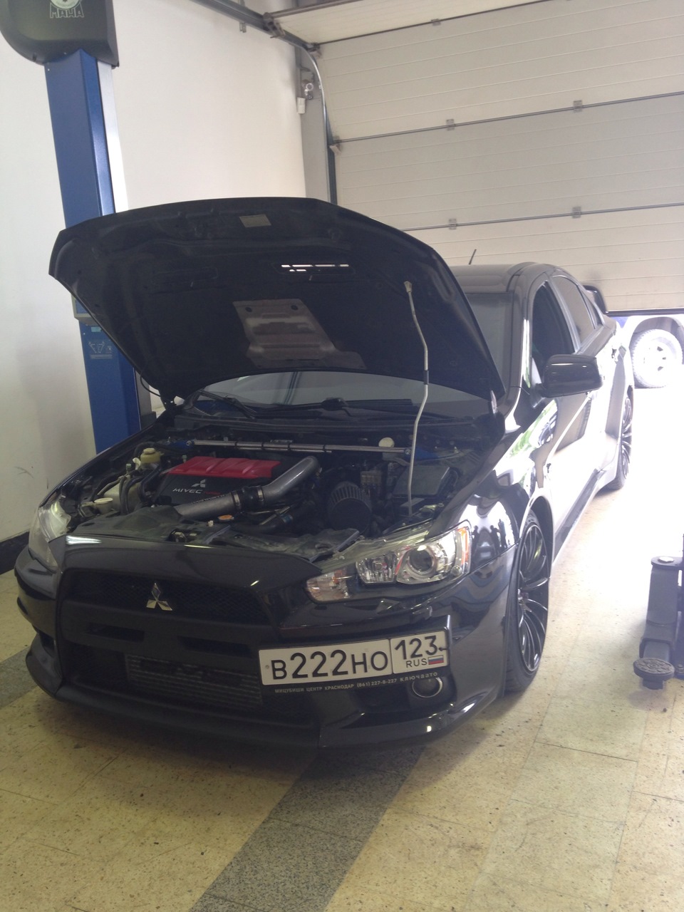 Добавим топлива — Mitsubishi Lancer Evolution X, 2 л, 2008 года ...