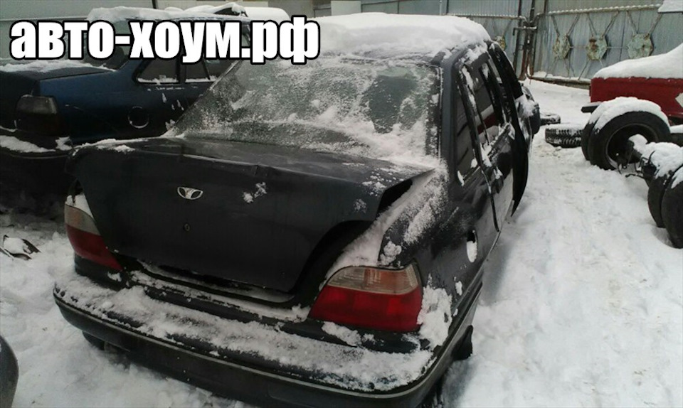 Разбор Дэу Нексия DAEWOO NEXIA двс 1.5 16V мкпп ГУР кондиционер R14 ...