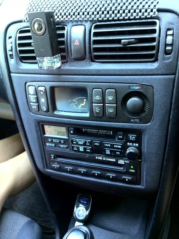 Передняя консоль в алмазную крошку! — Mitsubishi Aspire, 2 л, 2000 года ...