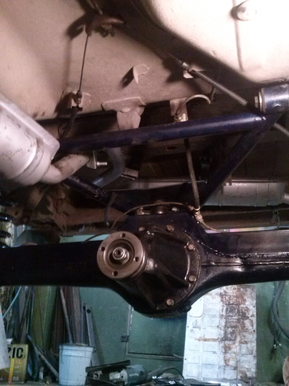 а-рычаг и усиление моста — LADA 4x4 3D, 1,6 л., 1988 года | своими ...