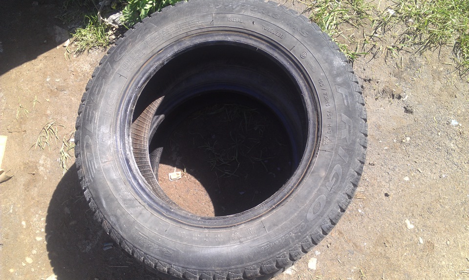 Купил шины — ЗАЗ 1102, 1,2 л, 1991 года | шины | DRIVE2