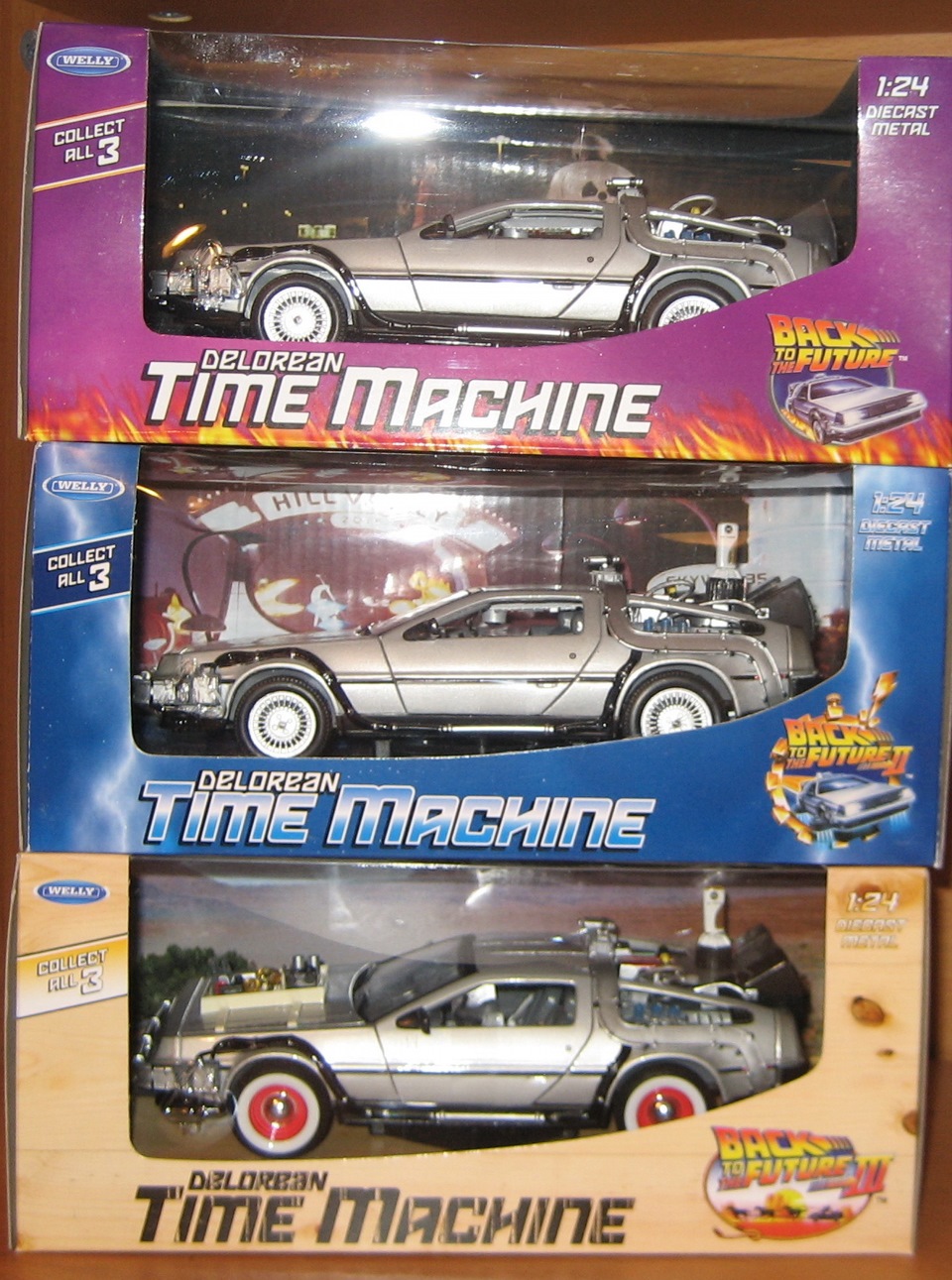 Welly Delorean Time Machine Back to the Future 1:24 — DRIVE2