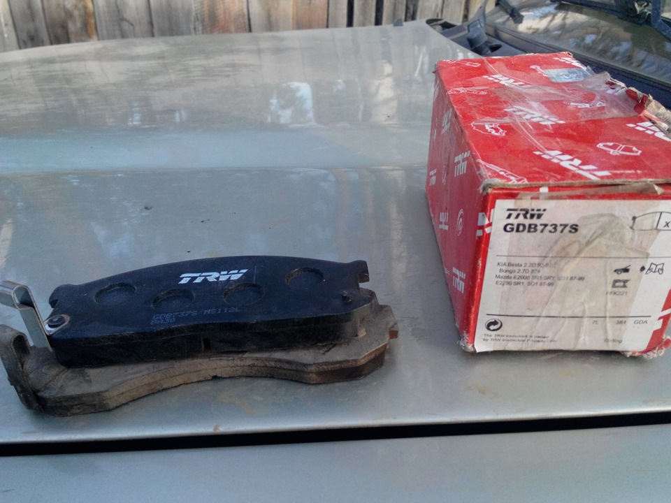 Ахтунг! или замена передних колодок… — ZX Admiral, 2,3 л, 2004