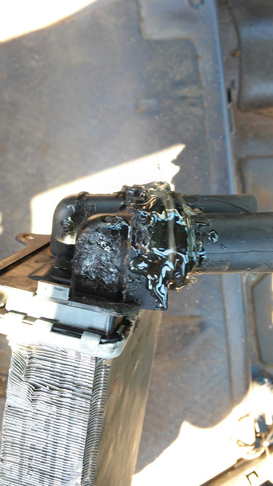 Восстановление радиатора печки — Renault Laguna I, 2 л, 1994 года ...