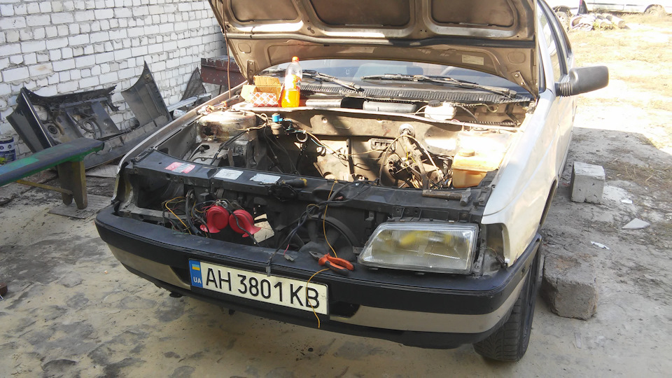 Процесс пошел Пежо 405! — Peugeot 405, 1,9 л, 1989 года | кузовной ...