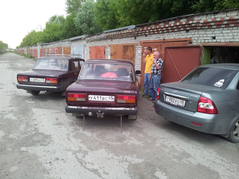 Передний пассажирский люк)))) — Lada Приора седан, 1,6 л, 2008 года ...