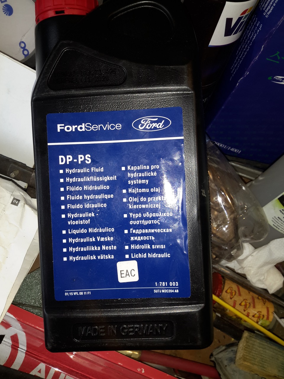 1781003 Жидкость ГУР 1L DP-PS / M2C204-A2 Ford | Запчасти на DRIVE2