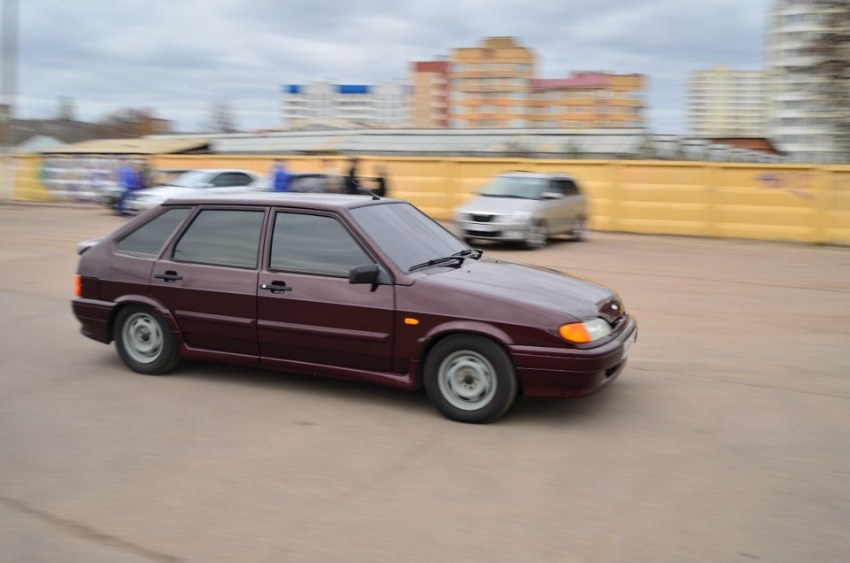 Ваз 2114 бордовая фото